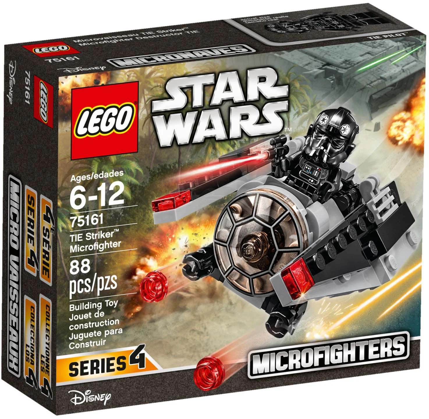 The titanium attacker mini-plane 乐高 LEGO 75161 image 2