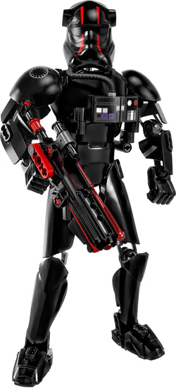 Puppet assembly: Titanium fighter pilot.