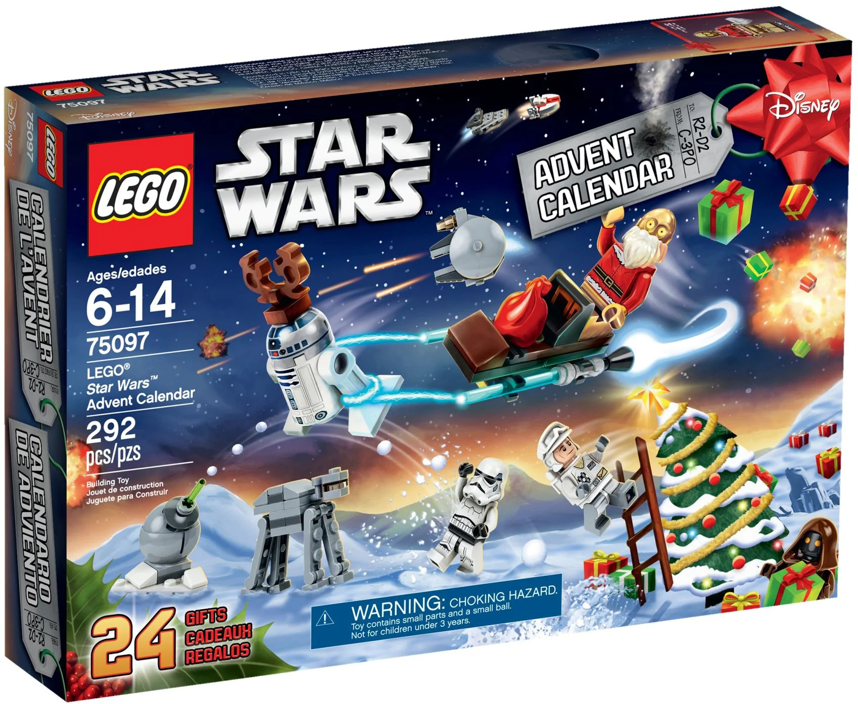 Star Wars, Christmas Last Calendar 乐高 LEGO 75097 image 1