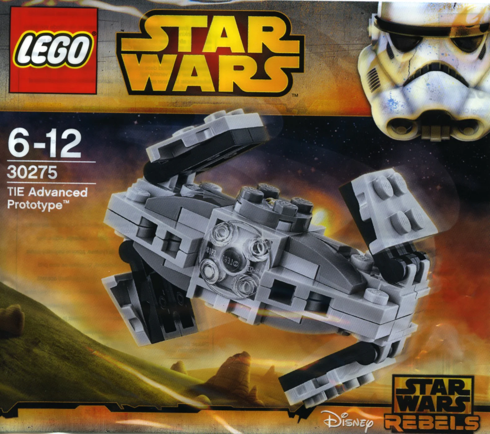 Titanium Fighter Advanced Prototype 乐高 LEGO 30275 image 1
