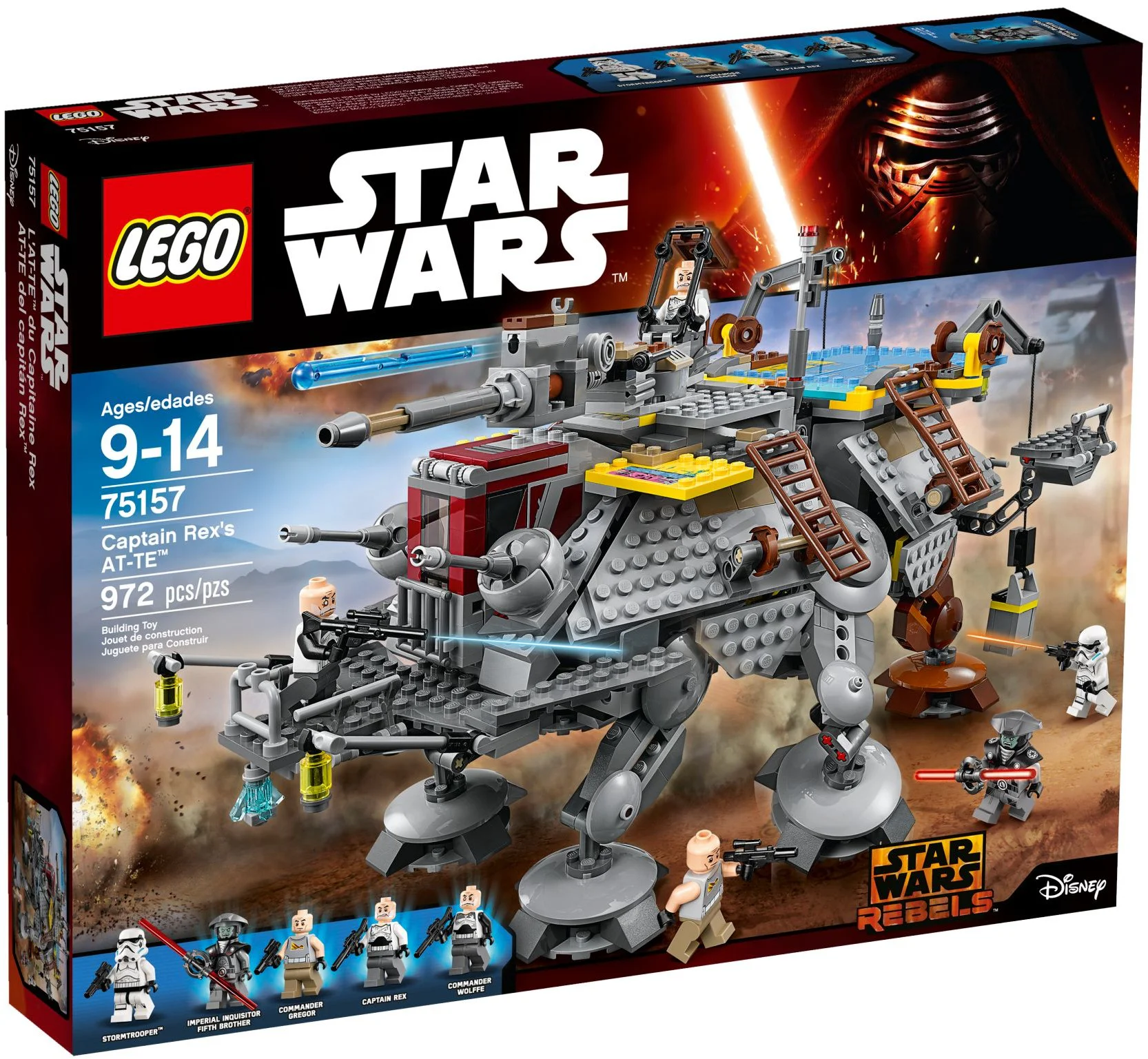General Rex's AT-TE Walker. 乐高 LEGO 75157 image 2