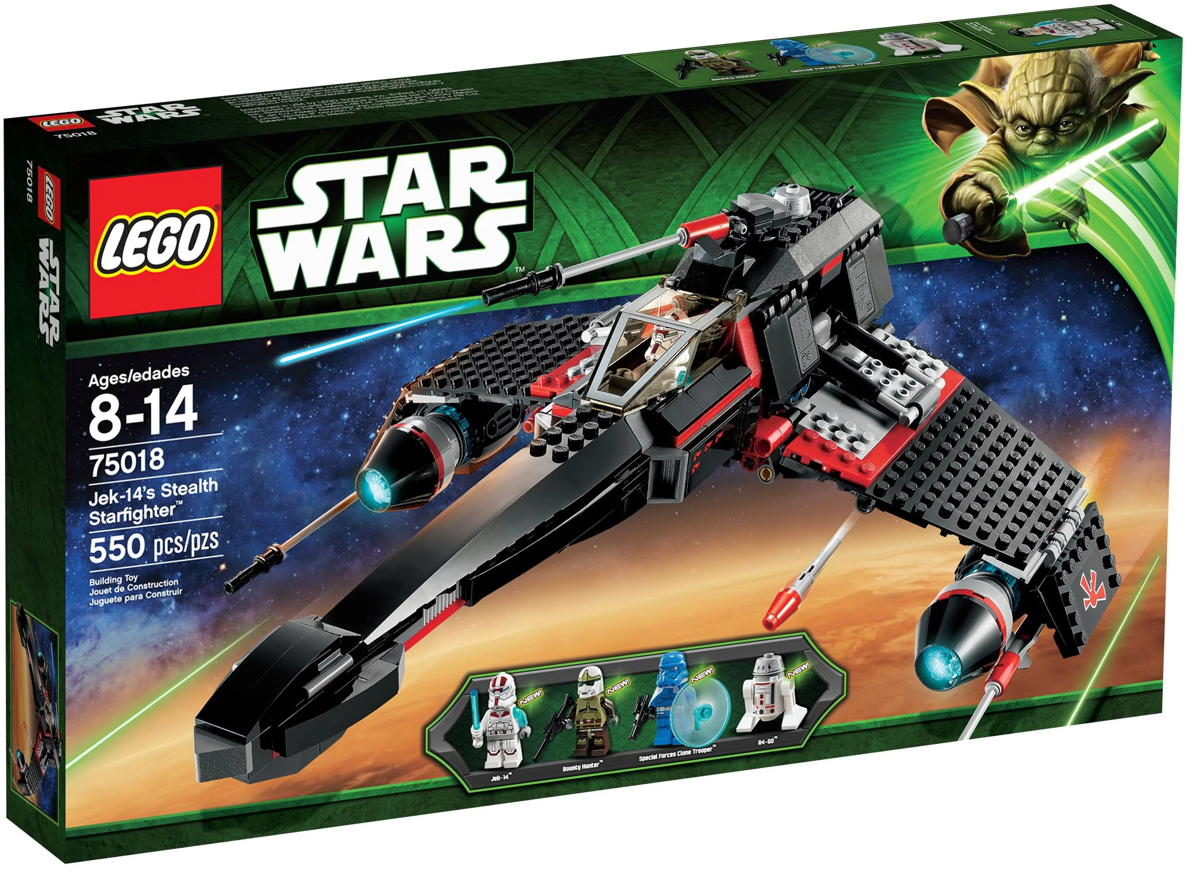 JEK-14 INVISIBLE WARPLANES 乐高 LEGO 75018 image 1
