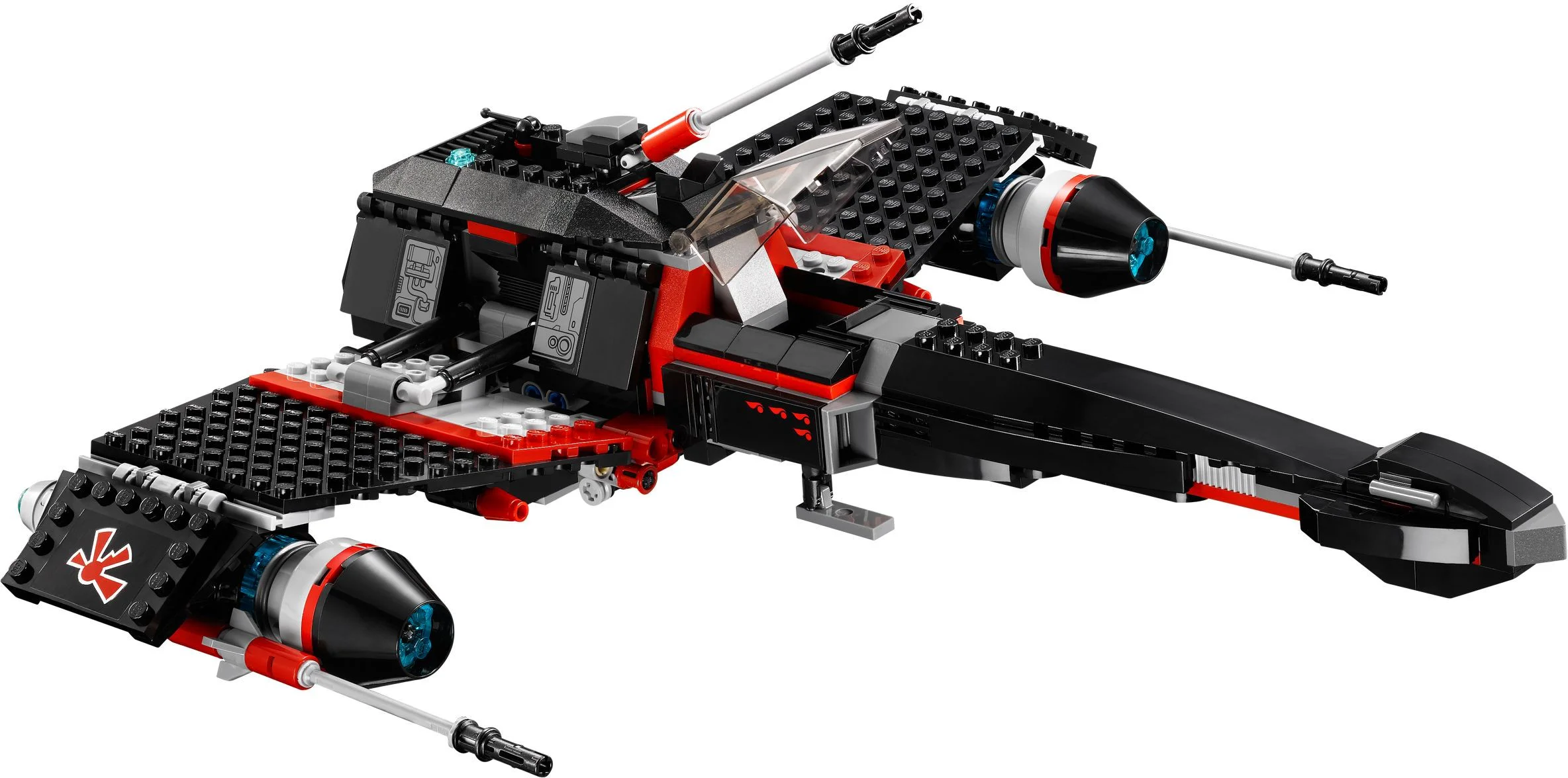 JEK-14 INVISIBLE WARPLANES 乐高 LEGO 75018 image 2