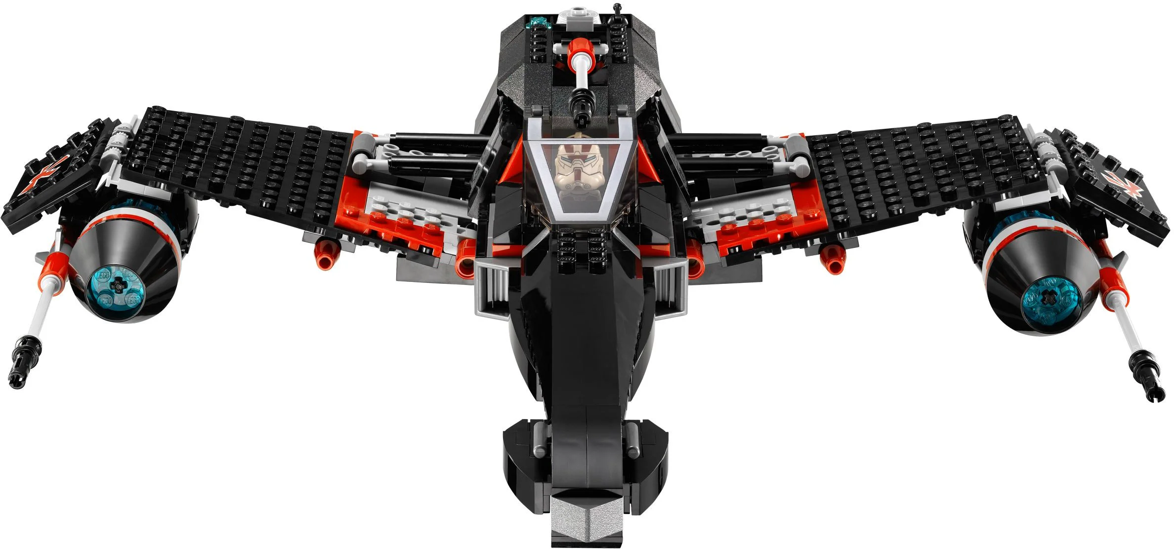 JEK-14 INVISIBLE WARPLANES 乐高 LEGO 75018 image 3
