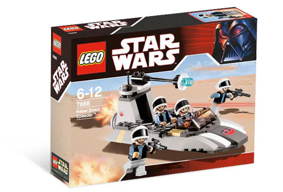Rebel reconnaissance aircraft 乐高 LEGO 7668 image 1