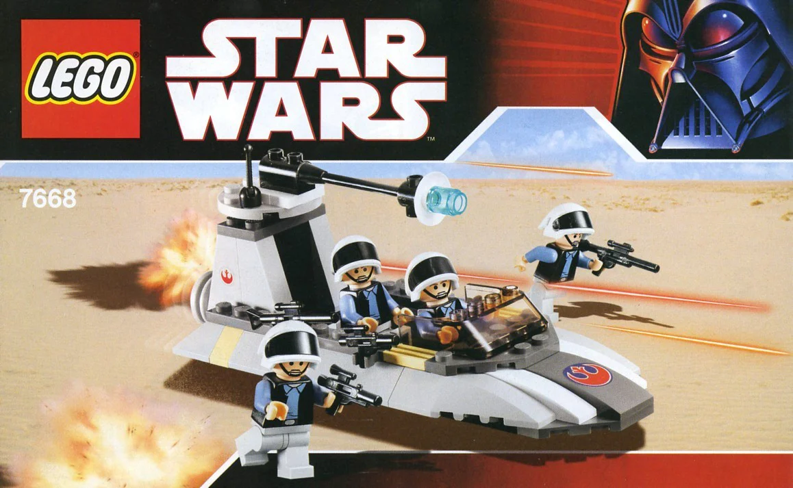 Rebel reconnaissance aircraft 乐高 LEGO 7668 image 3
