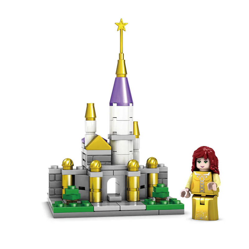Dreamlike Golden Castle Complex 开智 KAZI/高博乐 GBL KY98709 image 4