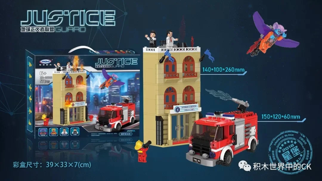 Earth Guardians Alliance: Fire Truck Deployment 星堡 XINGBAO XB-02102