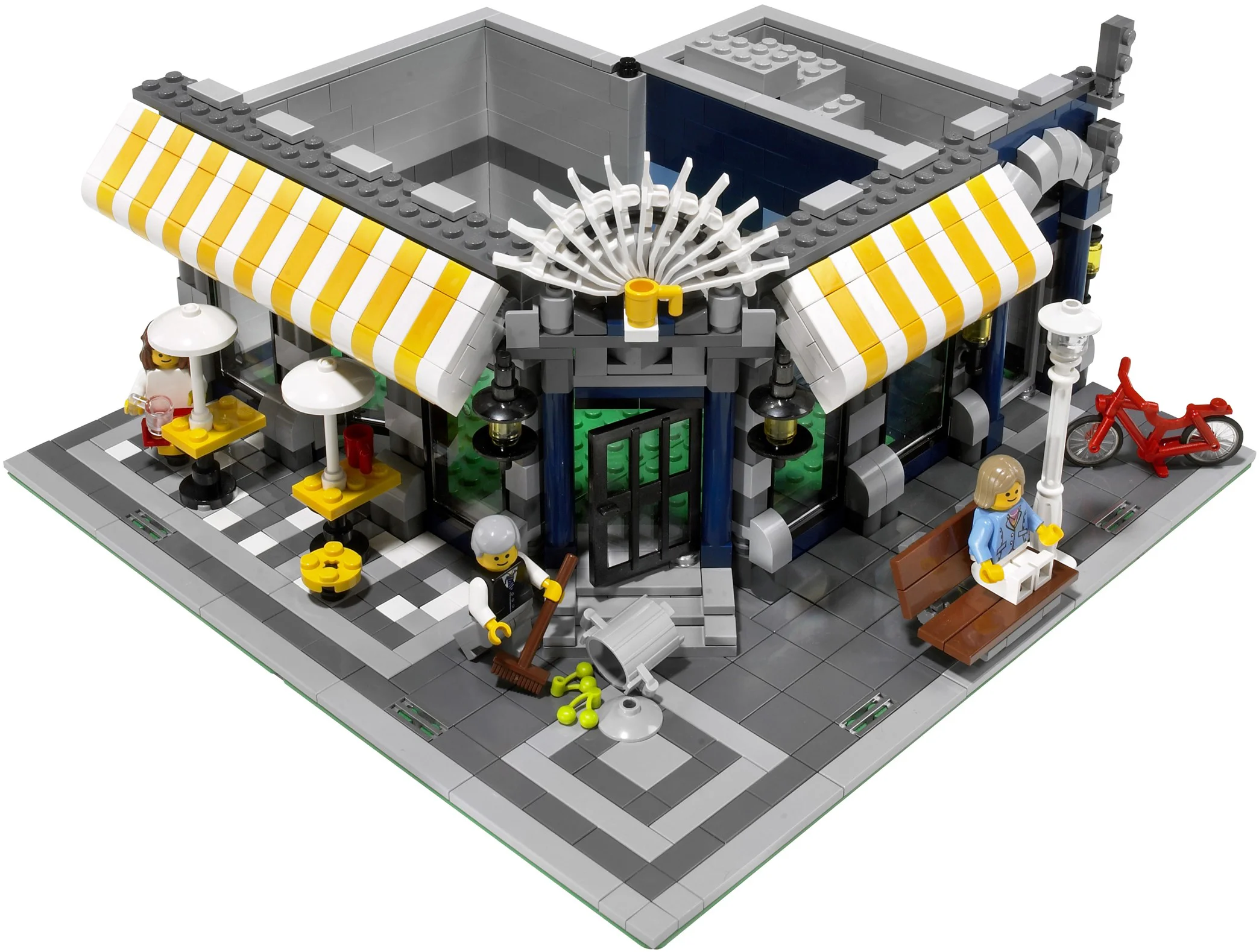 Coffee shop on the street corner. LJ99014 image 9