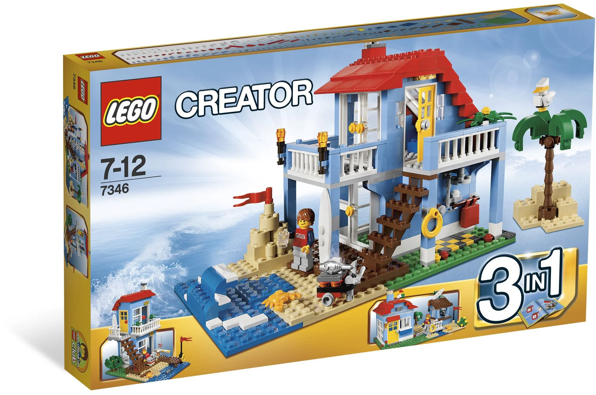 Coastal houses 乐高 LEGO 7346 image 2