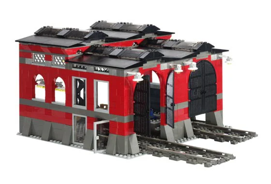 World city: railway garage 乐高 LEGO 10027