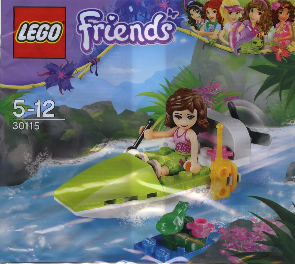 Good buddy: Jungle Rescue: Waterborne Motorboat 乐高 LEGO 30115 image 1