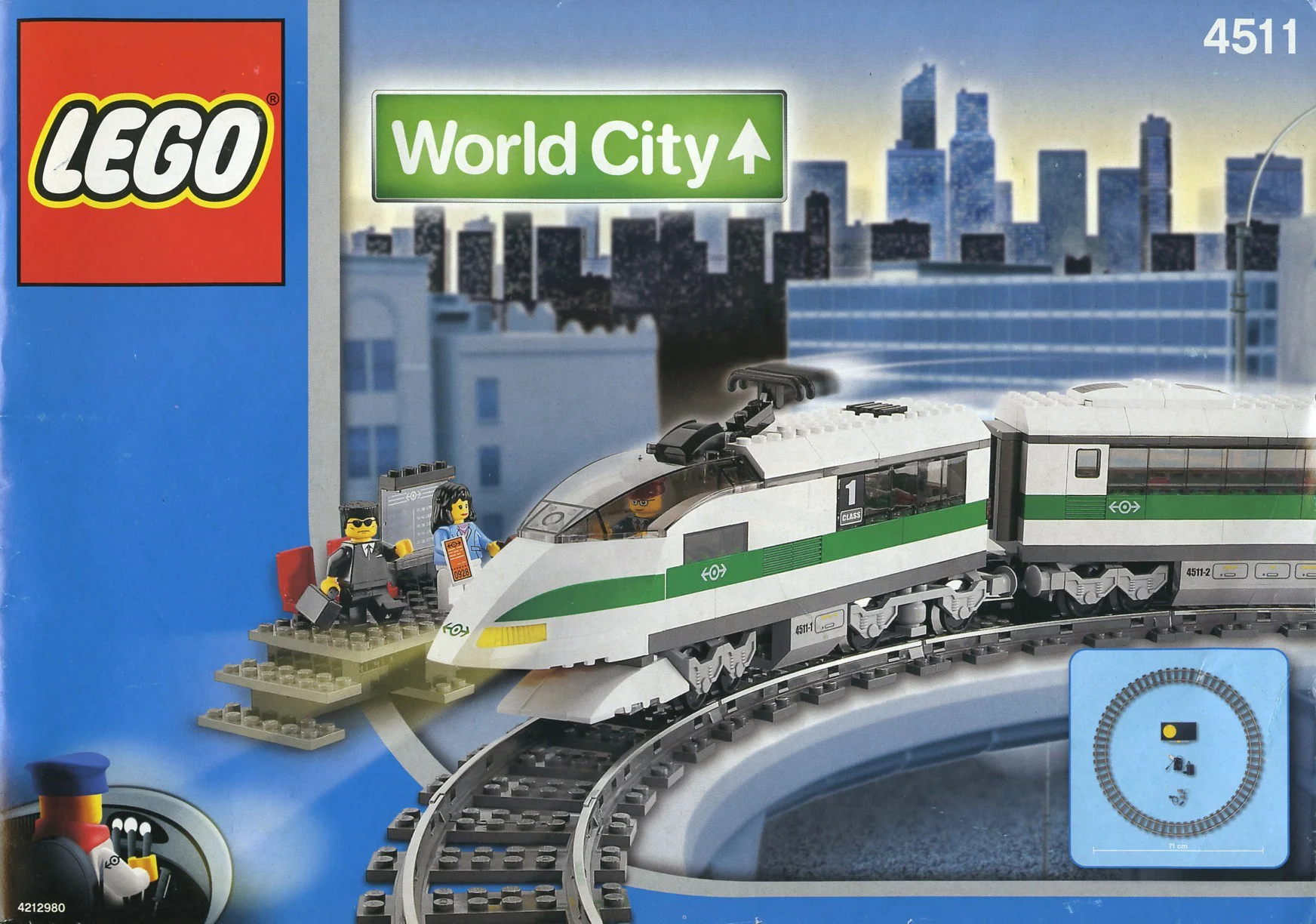 World City: High-Speed Rail 乐高 LEGO 10158 image 8