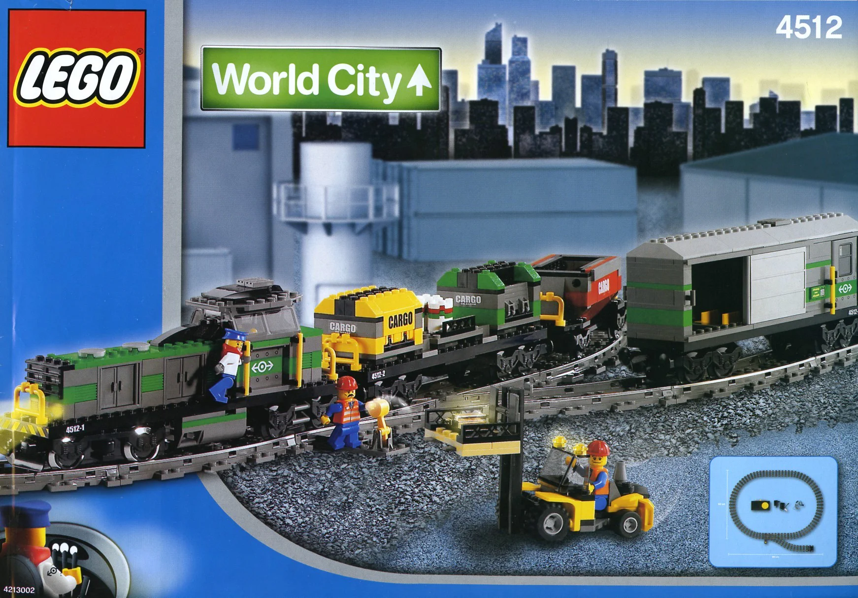 World City: Freight Train 乐高 LEGO 4512 image 1