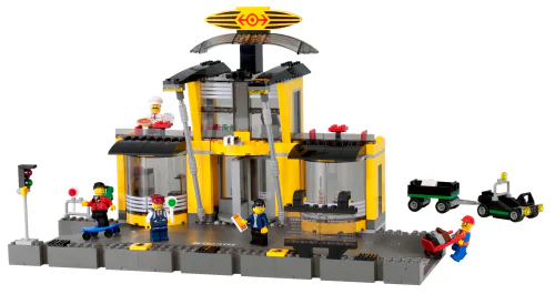 World City: Large-scale Central Train Station 乐高 LEGO 4513