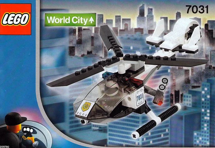 Police and rescue: helicopters 乐高 LEGO 7031 image 1