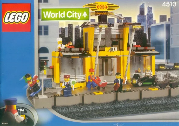World City: Large-scale Central Train Station 乐高 LEGO 4513 image 1