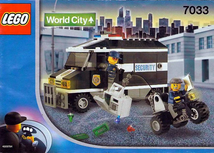 Police and Rescue: Cash Van 启蒙 QMAN/ENLIGHTEN/Keeppley 127 image 1