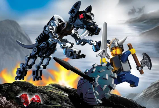 Vikings: Vikings war on biological and chemical wolves 乐高 LEGO 7015