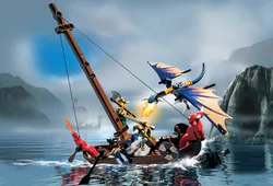 Vikings: Viking Ship Wing Dragon
