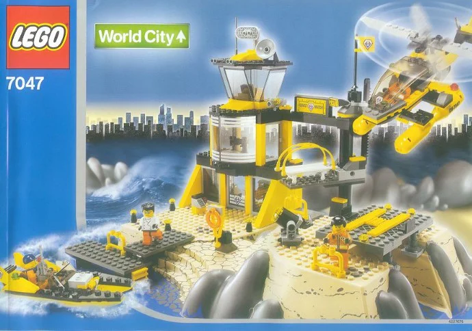 World Cities: Coast Guard Headquarters 乐高 LEGO 7047 image 1