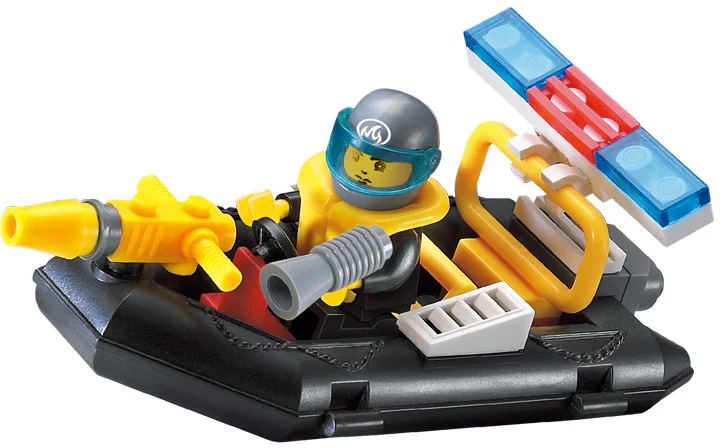 Police and Rescue: Fireboat Command Boat 乐高 LEGO 7046 image 3