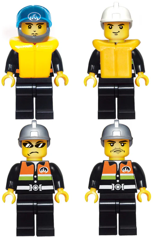 Police and Rescue: Fireboat Command Boat 乐高 LEGO 7046 image 4