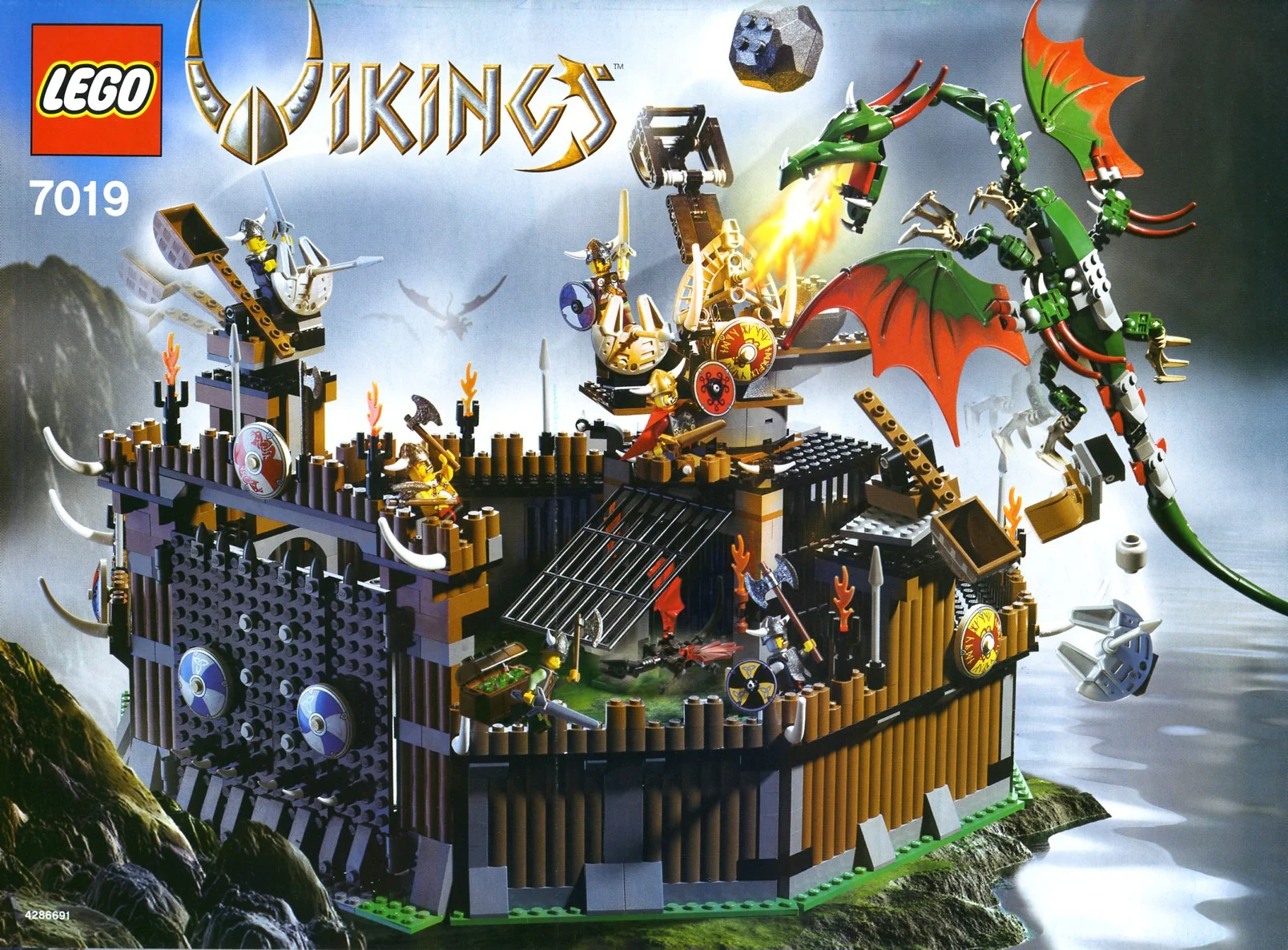 Vikings: Fort Viking Firefly 乐高 LEGO 7019 image 1