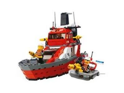 Police and Rescue: Fireboat Command Boat 乐高 LEGO 7046 image 6