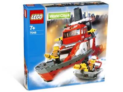 Police and Rescue: Fireboat Command Boat 乐高 LEGO 7046 image 8