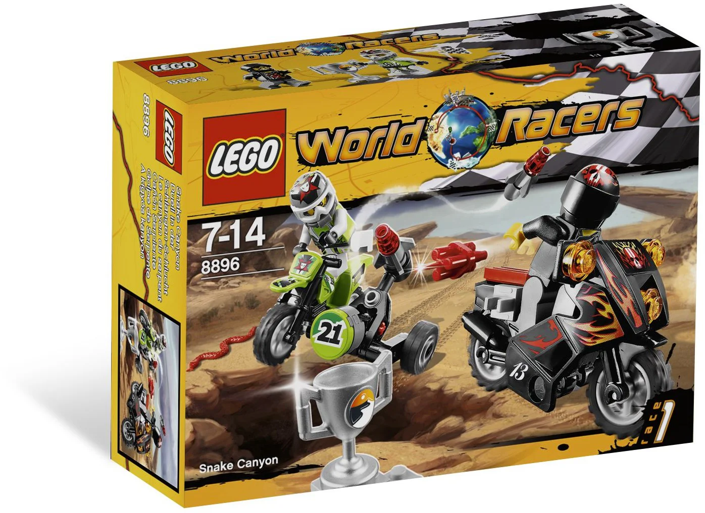Globe Speed: Canyon Championships 乐高 LEGO 8896 image 1