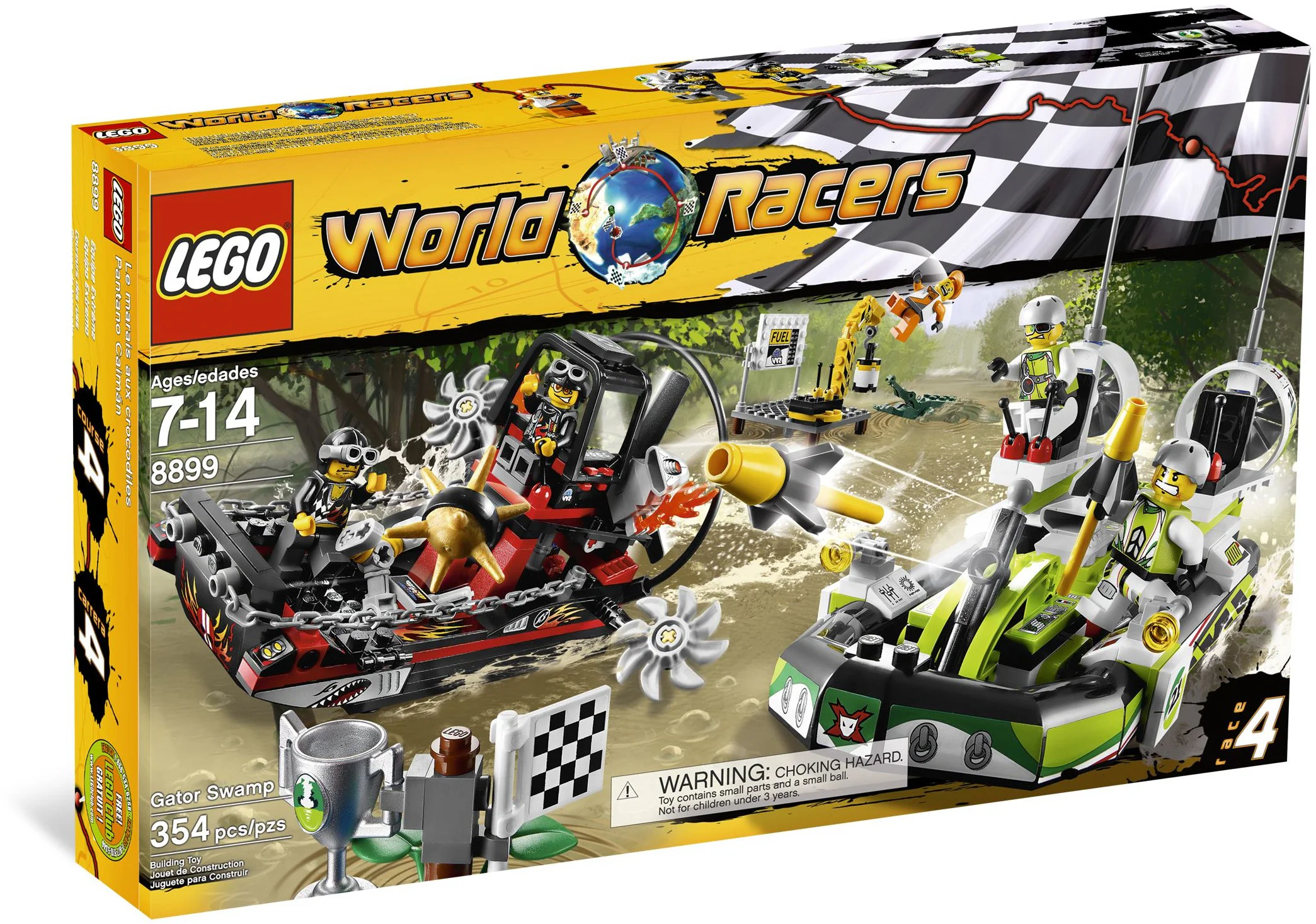 Global Speed: Swamp Escape Race 乐高 LEGO 8899 image 2