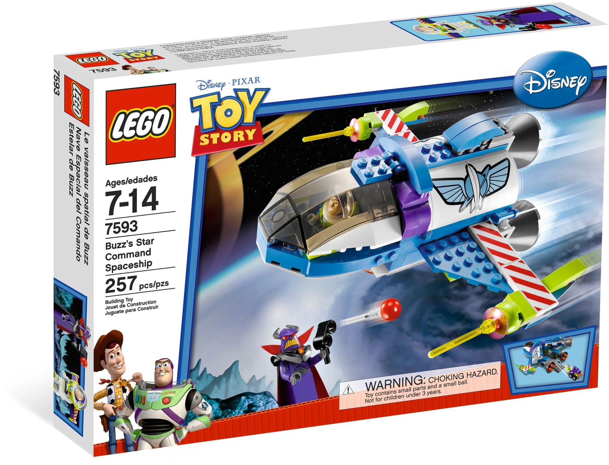 General Toys Mobilization: Buzz Lightyear Spaceship 乐高 LEGO 7593 image 2