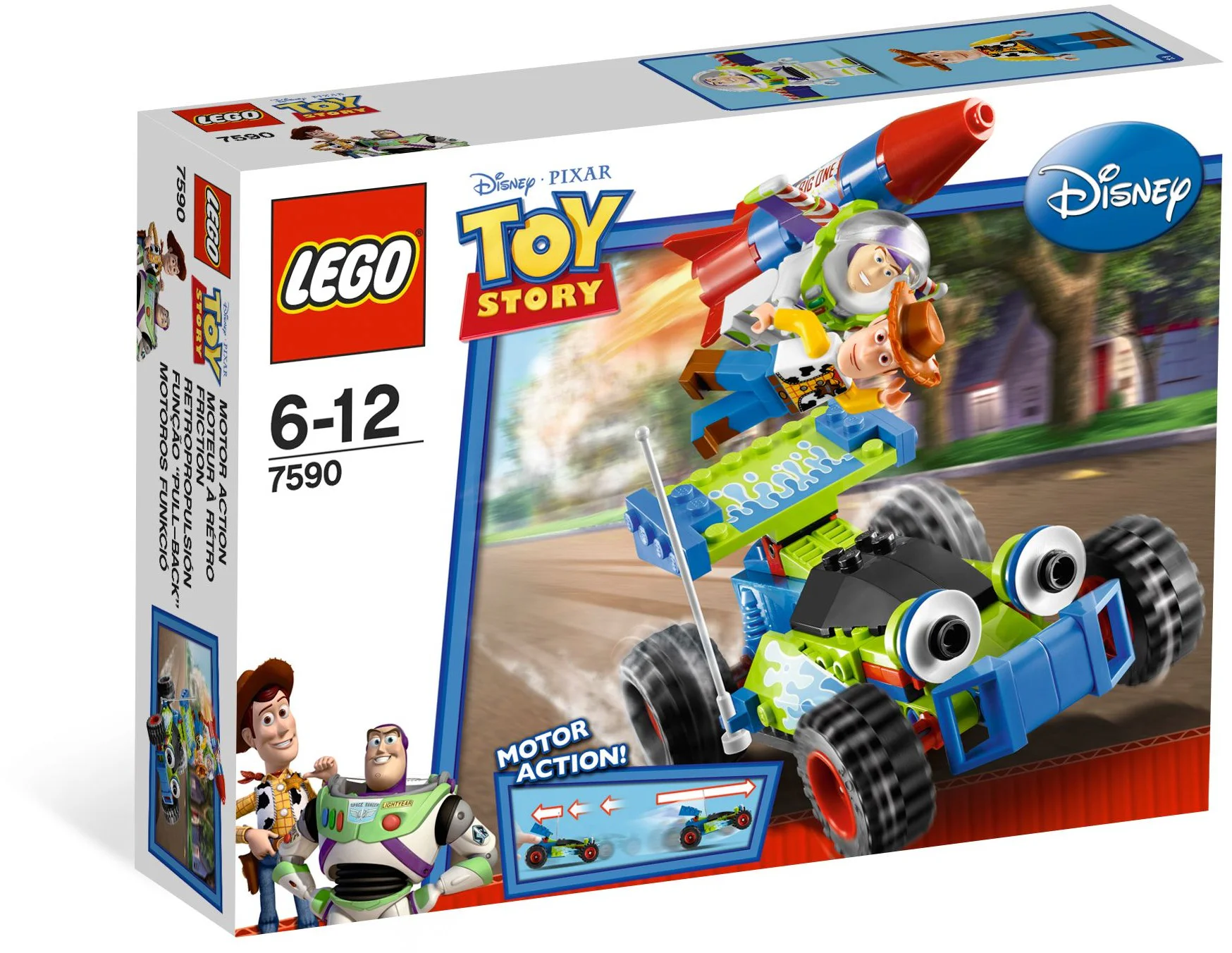 Toy Story: The Rescue Mission of Buzz Lightyear and Woody 乐高 LEGO 7590 image 2