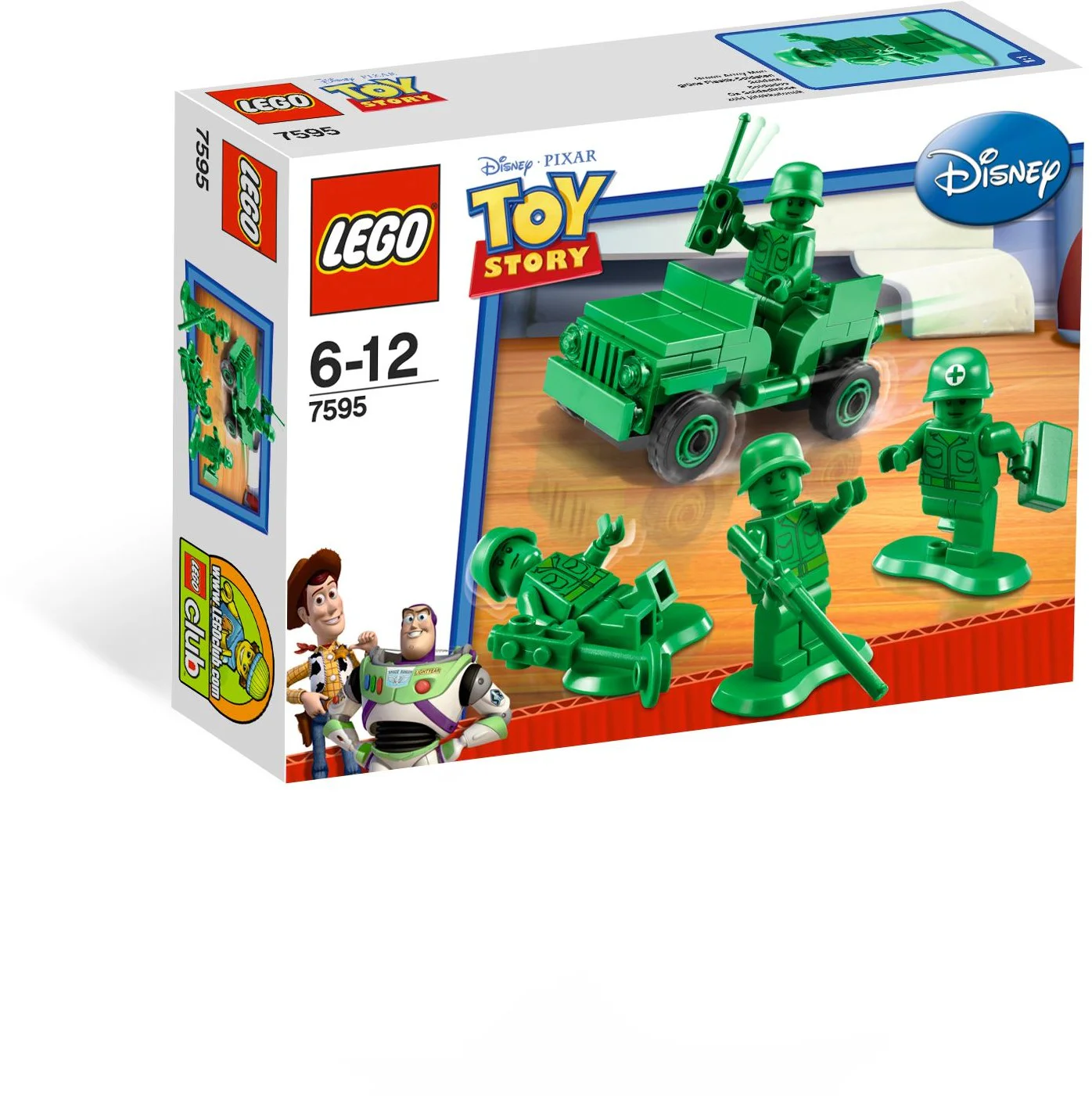 Toy General Mobilization: Green Soldiers 乐高 LEGO 7595 image 2