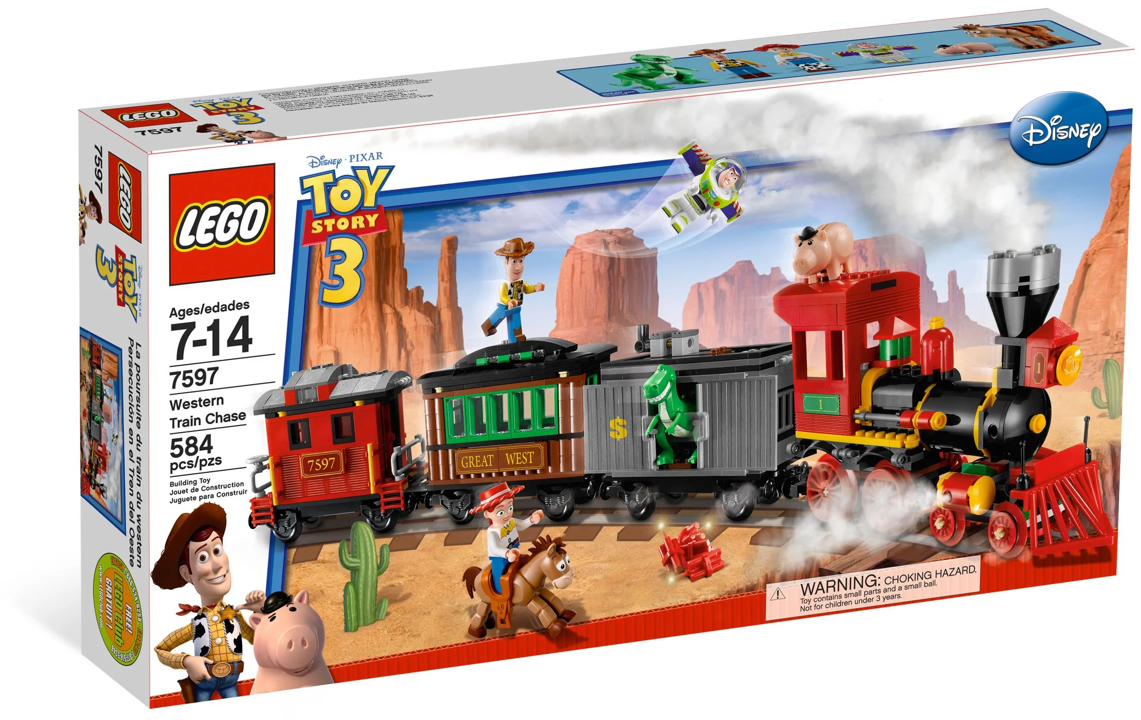Toy Story: Bullseye's Big Roundup 乐高 LEGO 7597 image 1