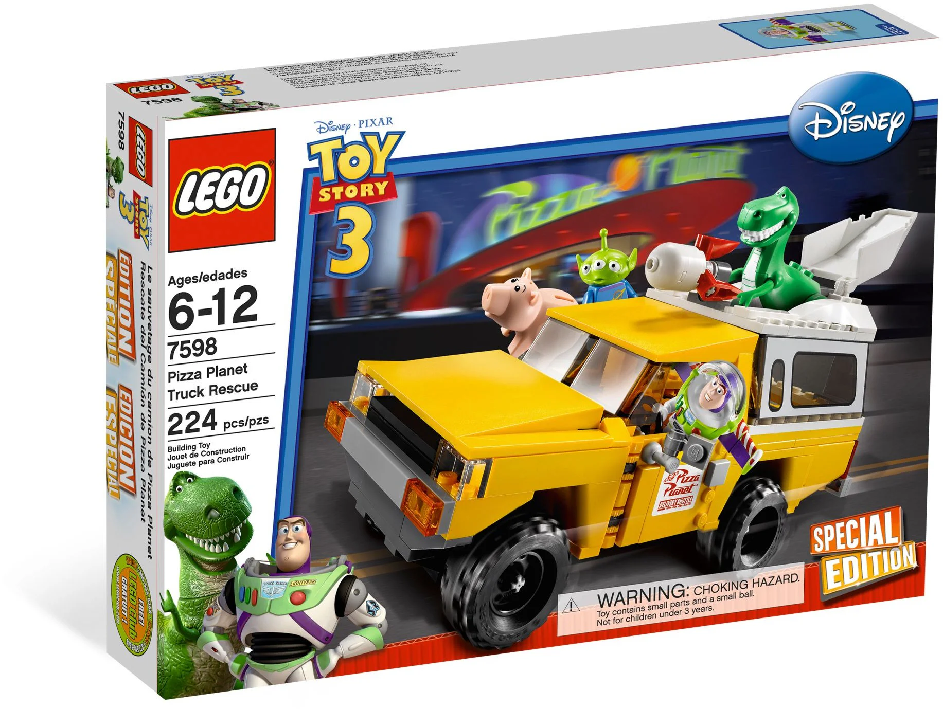 General Toy Mobilization: Rescue of Carnivals on the Planet of pizza 乐高 LEGO 7598 image 1