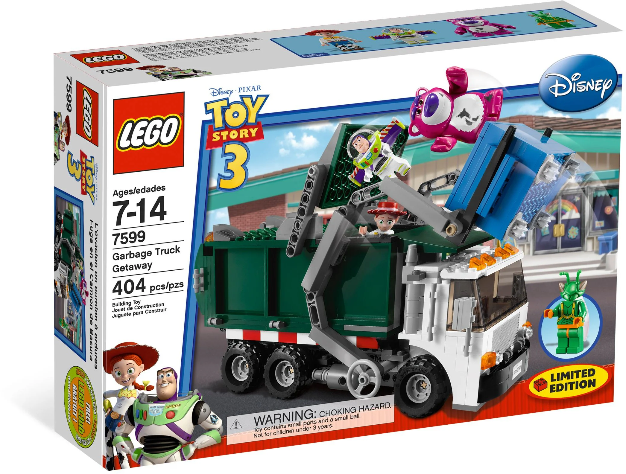 Toy mobilization: garbage truck escape 乐高 LEGO 7599 image 1