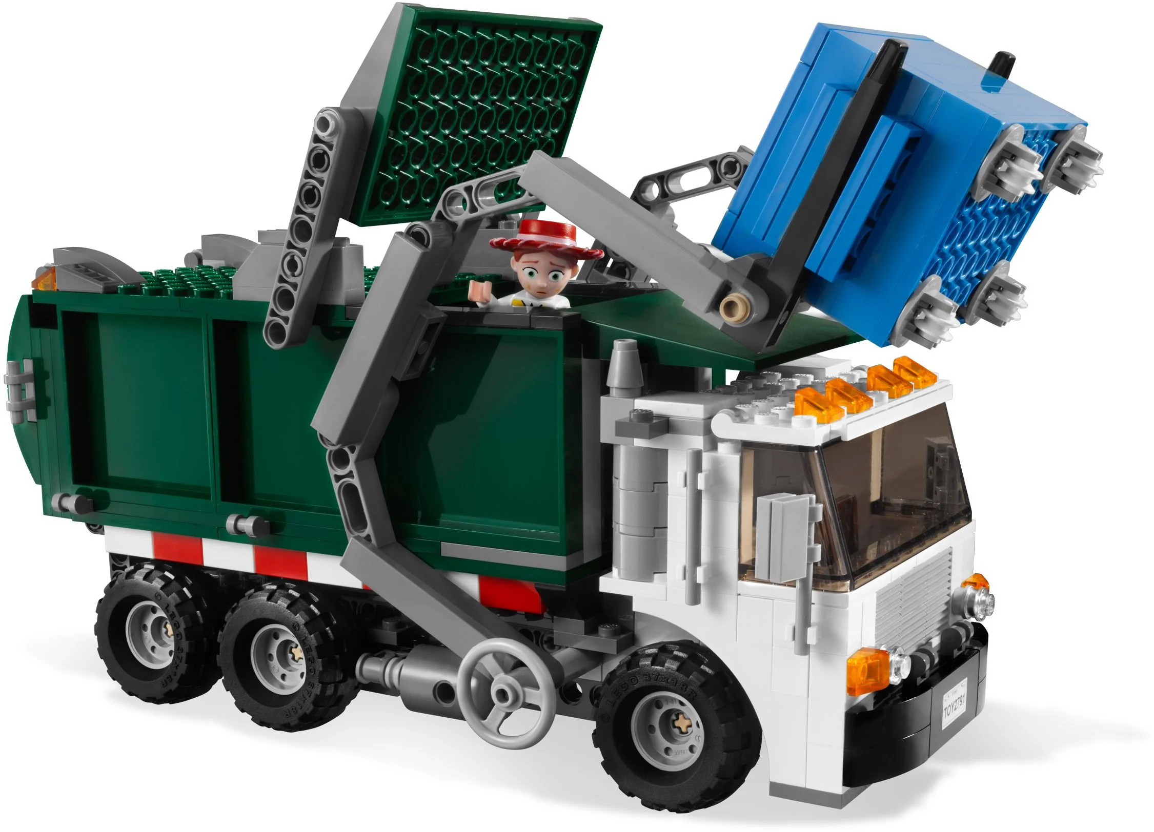 Toy mobilization: garbage truck escape 乐高 LEGO 7599 image 2