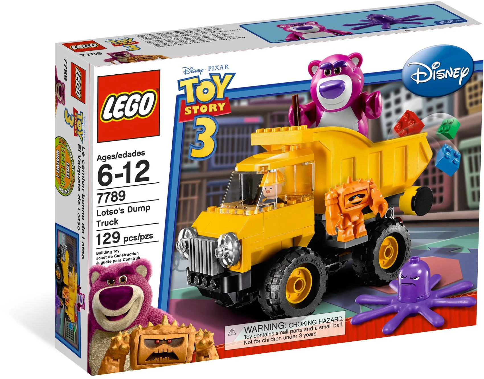 Toys total mobilization: a roller coaster carrying a bear 乐高 LEGO 7789 image 2