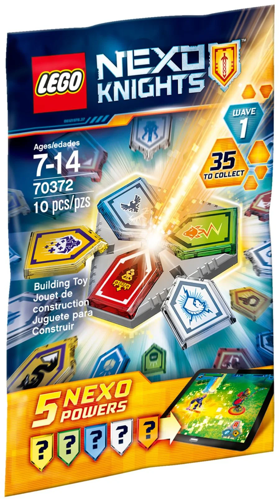 NEXO INTEGRATED ENERGY RESUPPLY PACKAGE WAVE 1 乐高 LEGO 70372 image 1