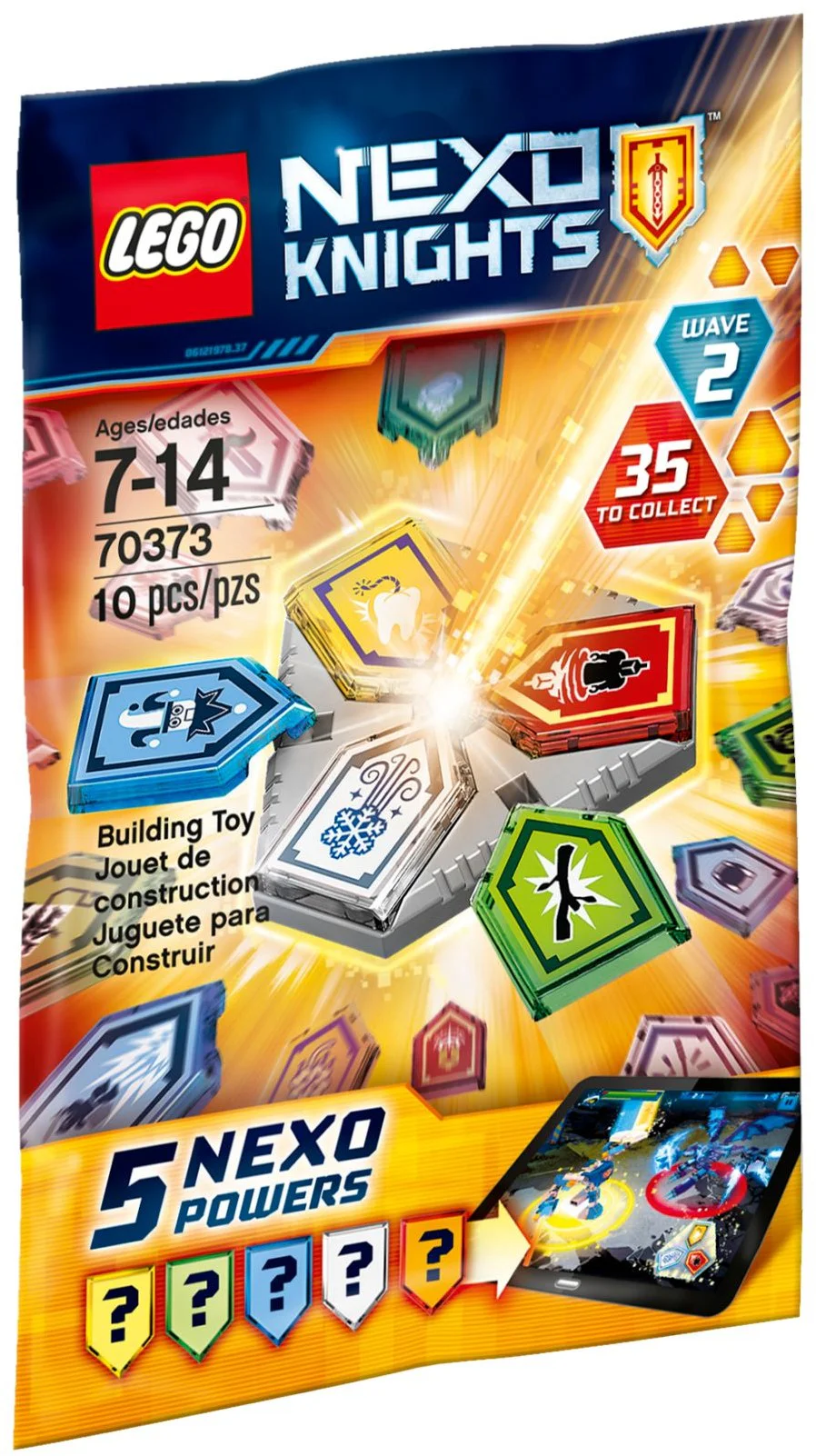 NEXO INTEGRATED ENERGY RESUPPLY PACKAGE WAVE 2 乐高 LEGO 70373 image 1