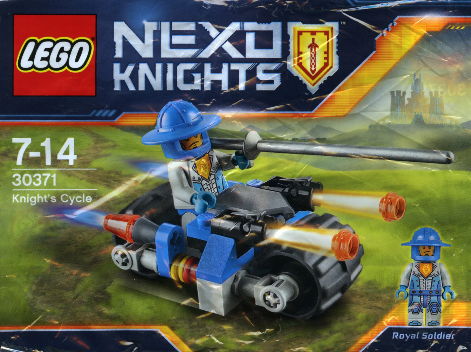 Knight's chariot 乐高 LEGO 30371 image 1