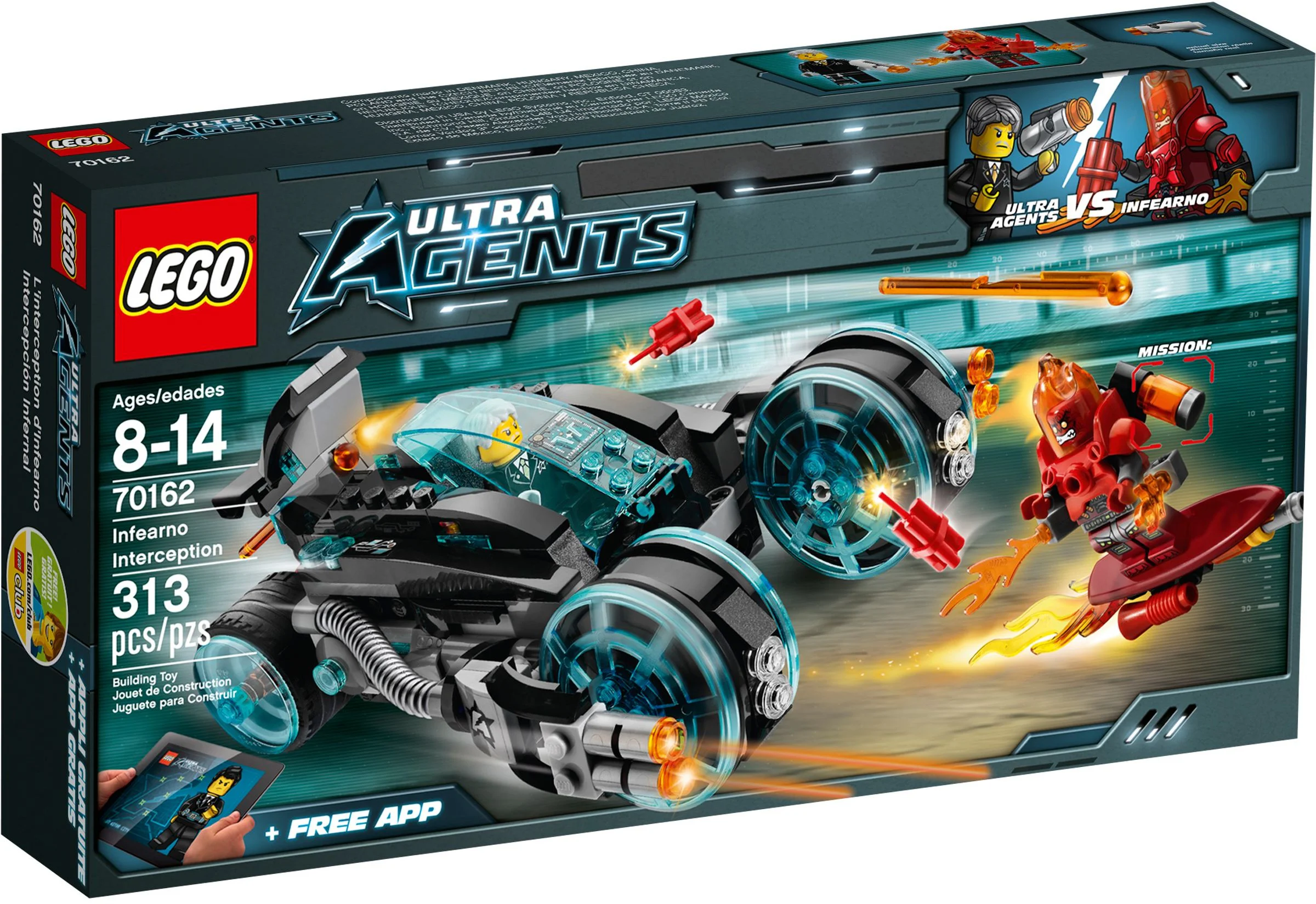 Super agent: Intercept Hellfire 乐高 LEGO 70162 image 1