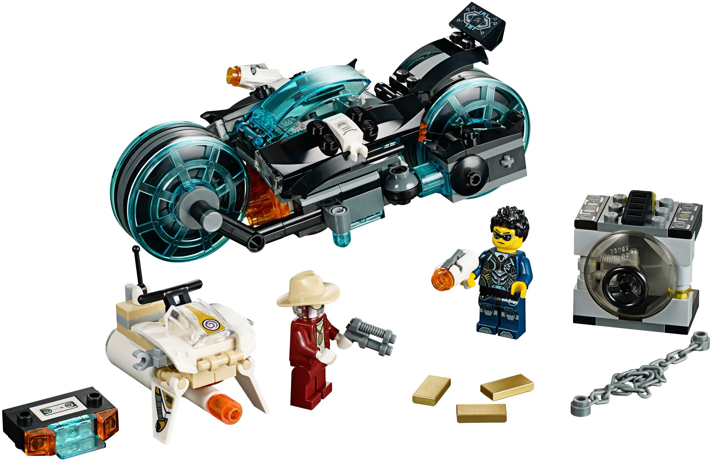 Supercop: Invisible Monster Golden Escape 乐高 LEGO 70167