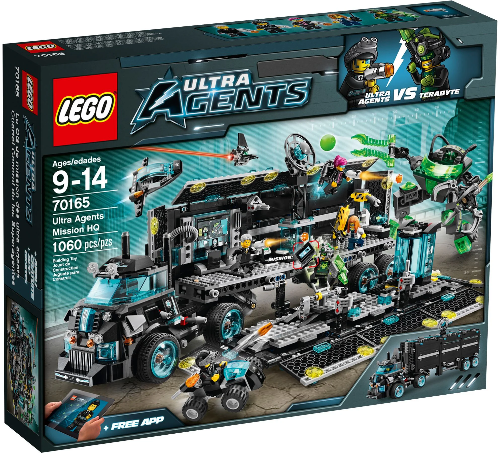 Super agent: mission headquarters truck 乐高 LEGO 70165 image 1