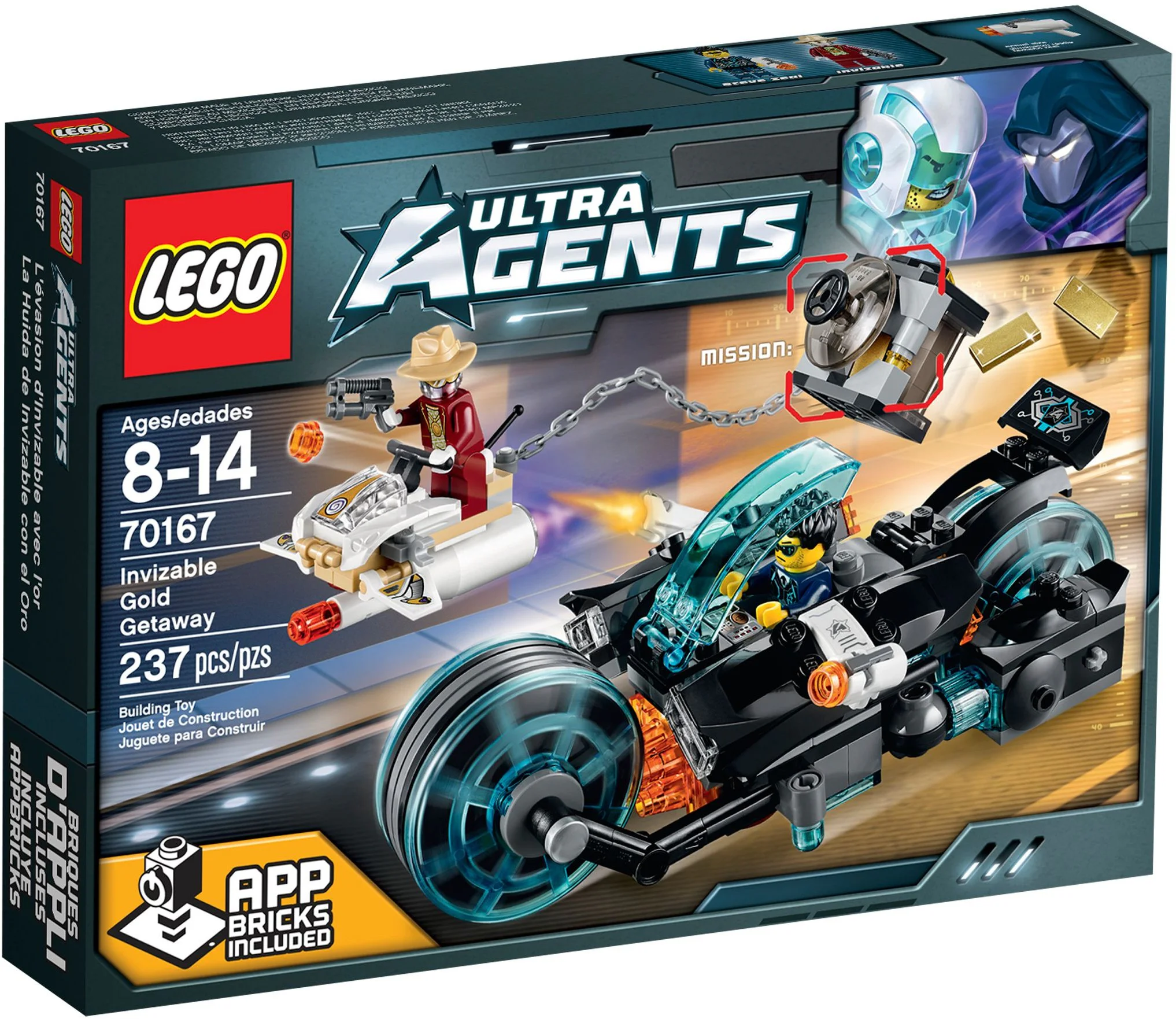 Supercop: Invisible Monster Golden Escape 乐高 LEGO 70167 image 2