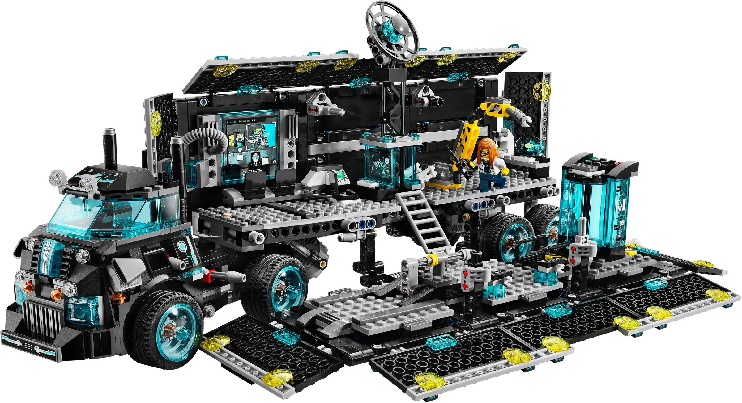 Super agent: mission headquarters truck 乐高 LEGO 70165 image 4