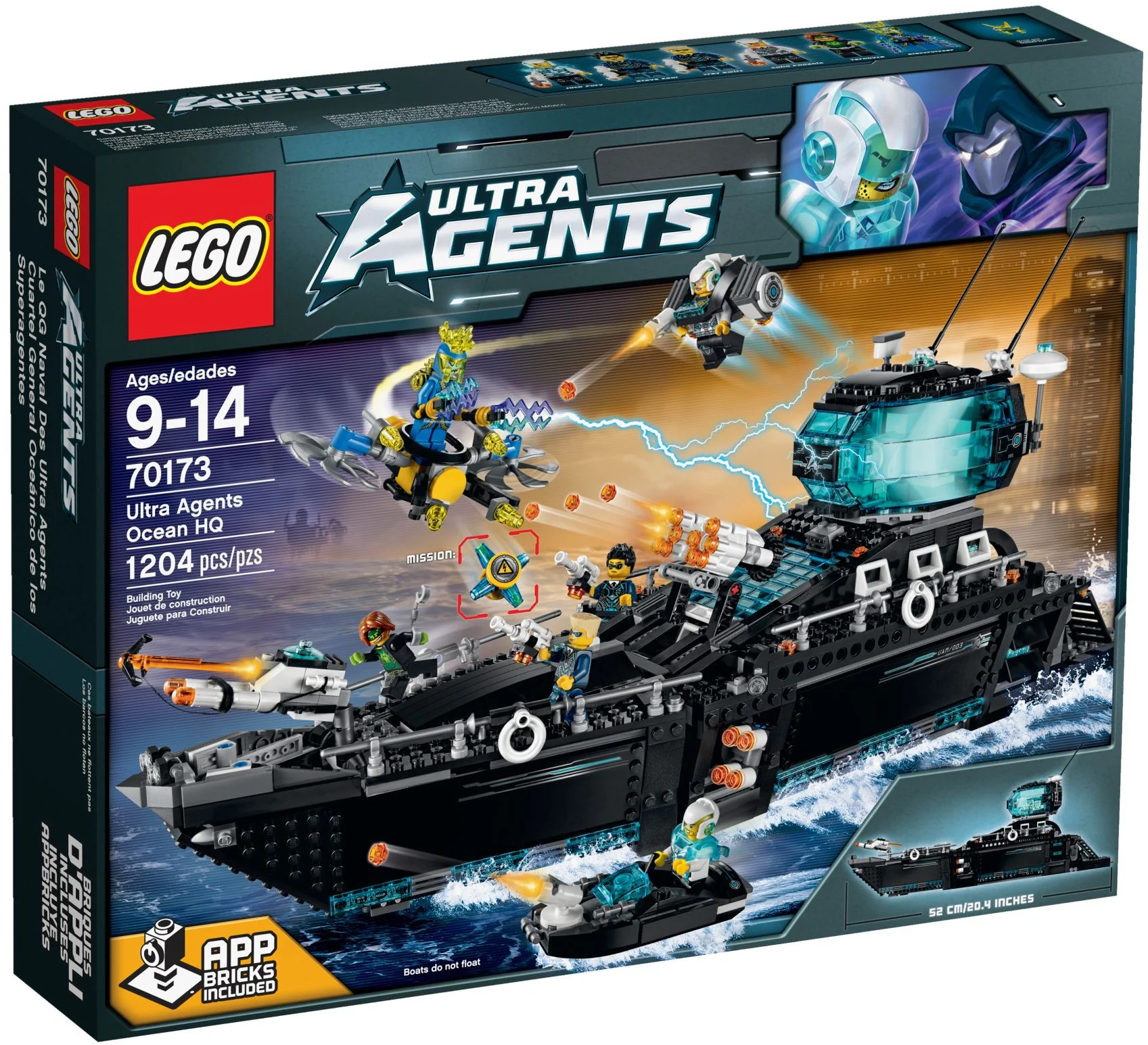 Super operative: Maritime command post 乐高 LEGO 70173 image 1