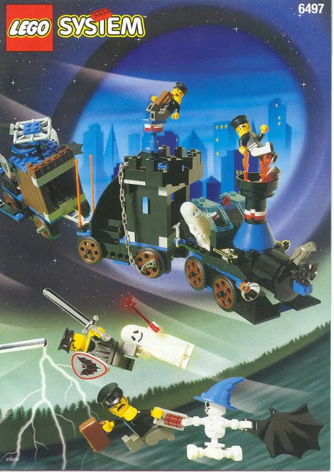 Time travel: Time twists the train 乐高 LEGO 6497 image 1